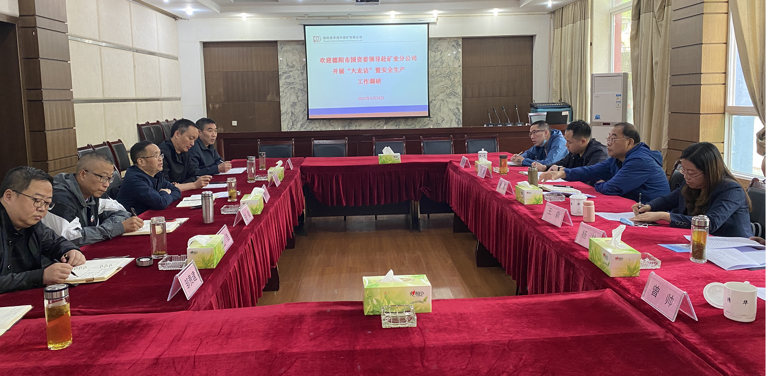 德陽(yáng)市國(guó)資委到公司一線(xiàn)“大走訪(fǎng)”