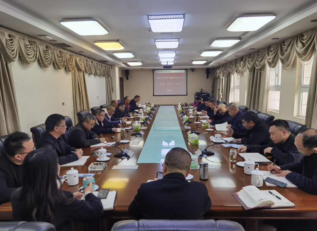 公司召開(kāi)黨委擴(kuò)大會(huì)議